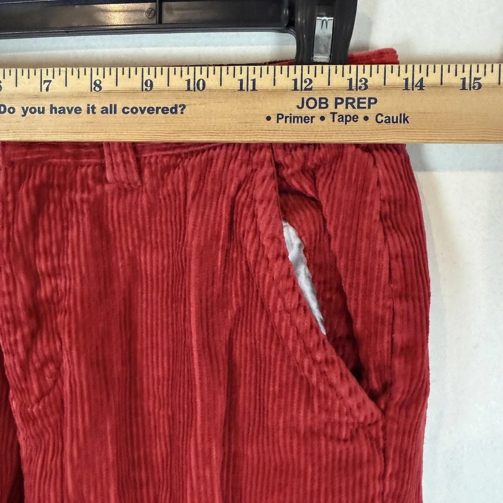 The Children's Place Pants Boys 14 27x28 Red Corduroy Chino Twill Casual School
